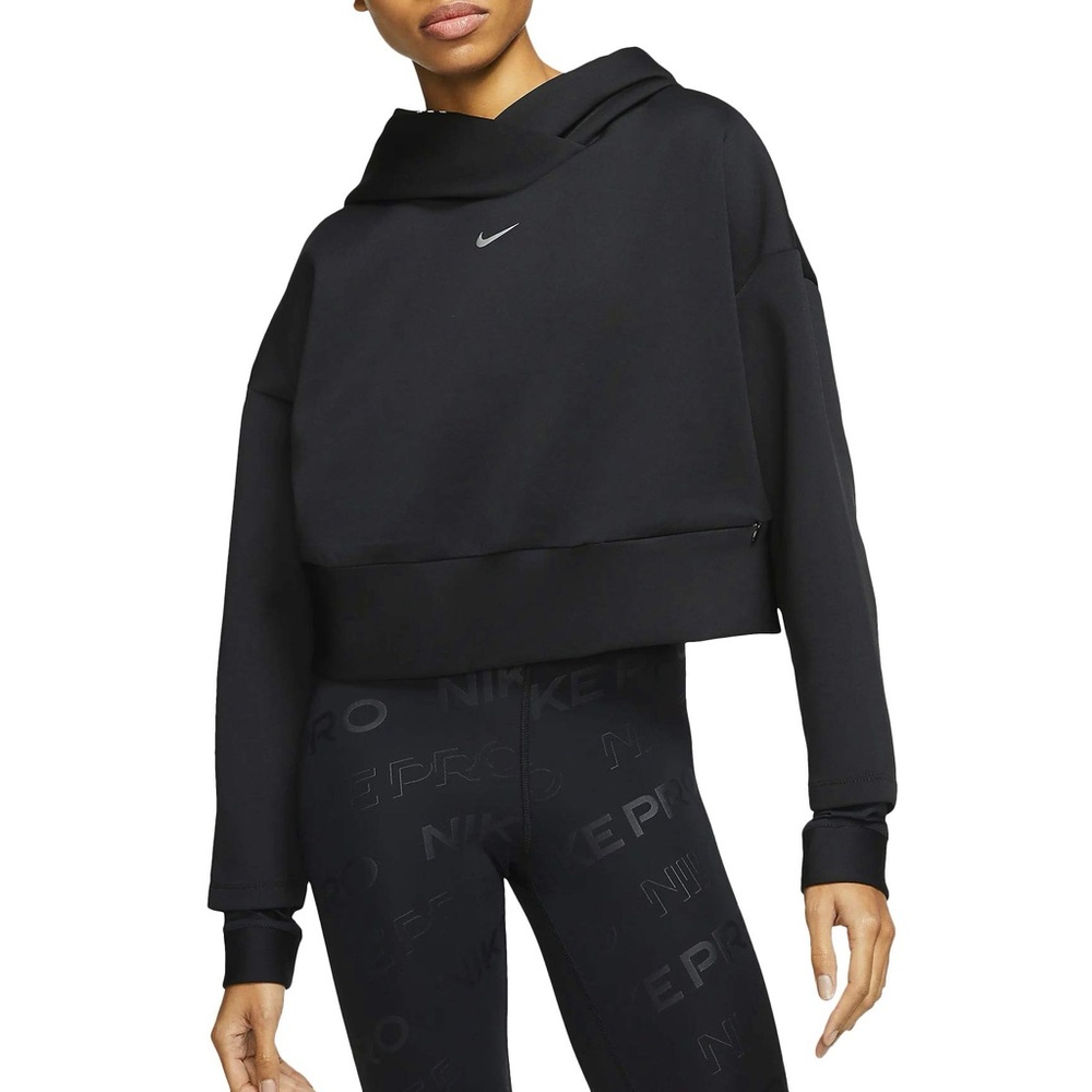 Nike Pro Oversized Copped Hoodie
